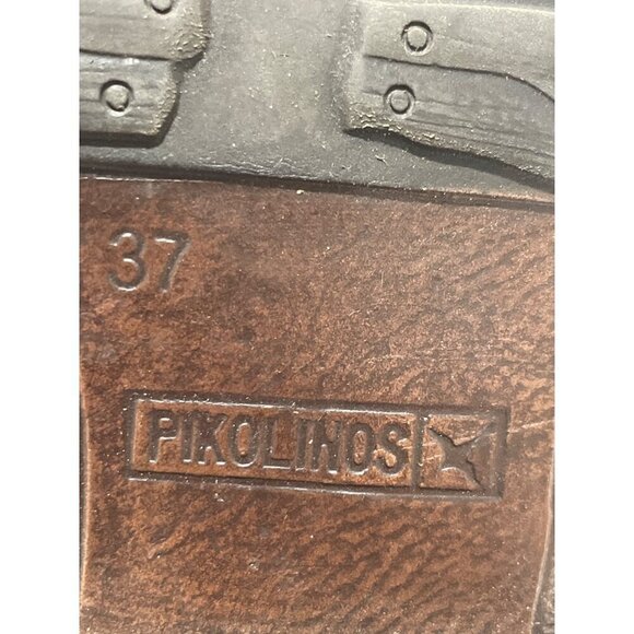 Pikolinos Shoes Womens Ordino Leather Casual Ankle Booties with Harness size 37 - Picture 7 of 7